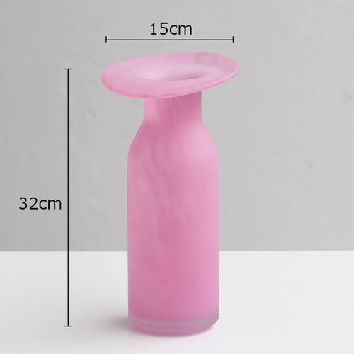 vase en verre pour arrangement floral décoration moderne - vue 9 sur 10