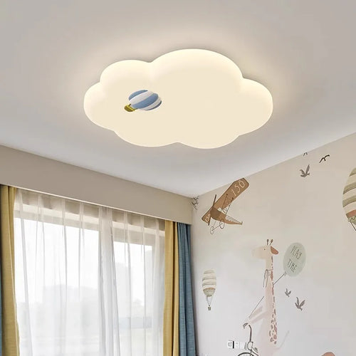 plafonnier nuage créatif pour chambre d'enfant chaleureuse - vue 4 sur 13