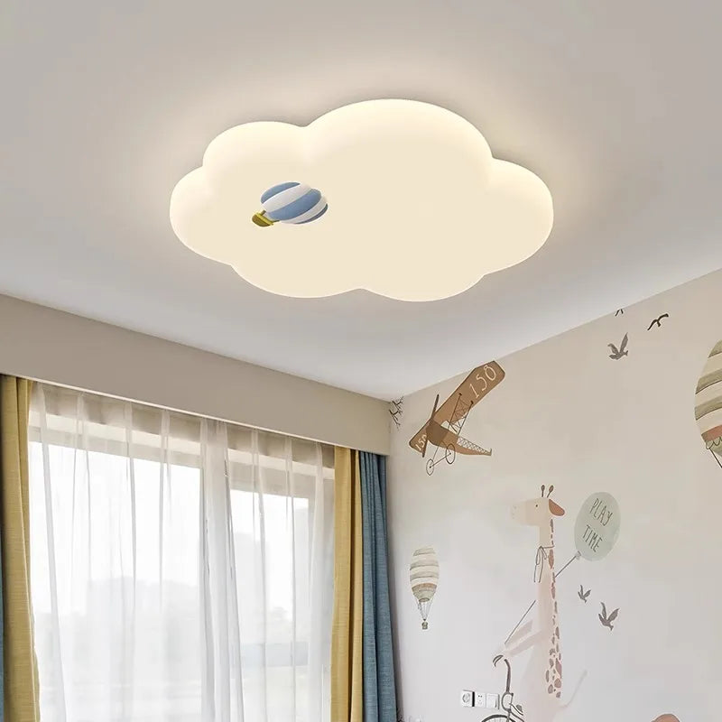 plafonnier nuage créatif pour chambre d'enfant chaleureuse - vue 3 sur 13