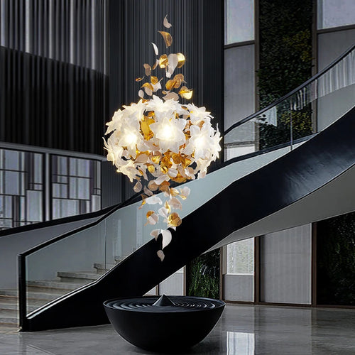lustre led moderne pour décoration et éclairage maison - vue 5 sur 21