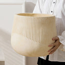 moule en silicone pour pot de fleurs en béton