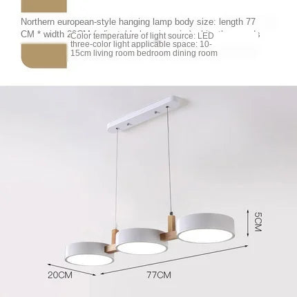 Suspension au design nordique moderne en bois - vue 9 sur 10