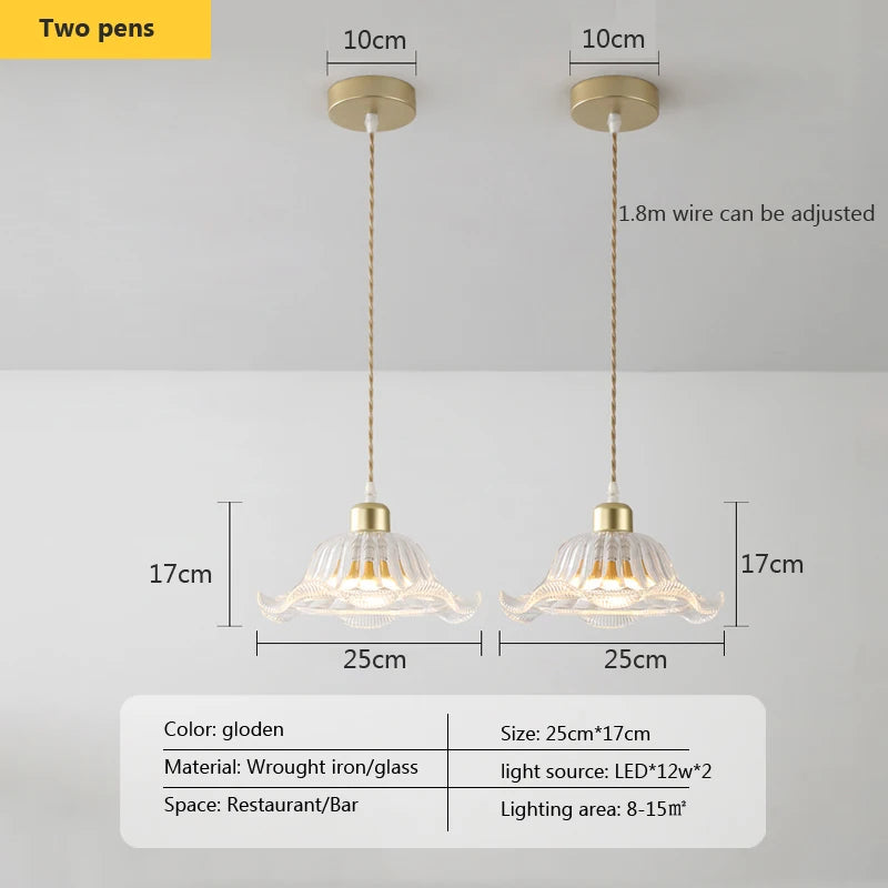 suspension en verre moderne pour décoration intérieure élégante - vue 8 sur 10