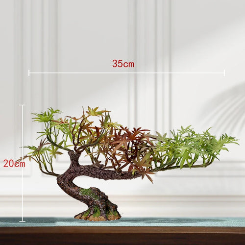 décoration intérieure faux arbre bonsaï style chinois pour un paysage apaisant - vue 26 sur 33