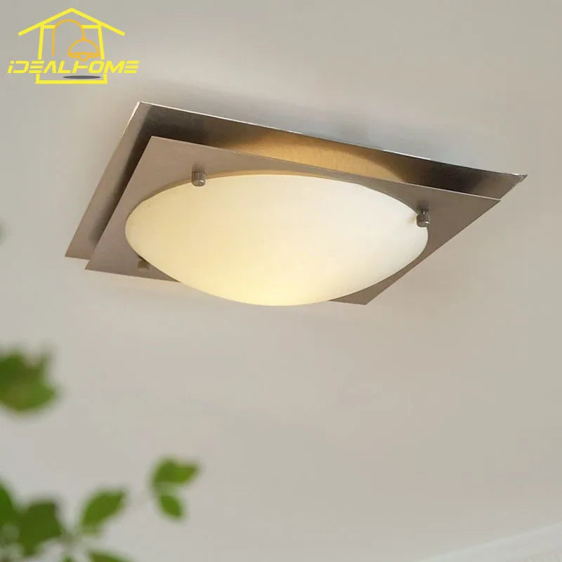plafonnier en verre style Bauhaus moderne pour intérieur élégant - vue 2 sur 7