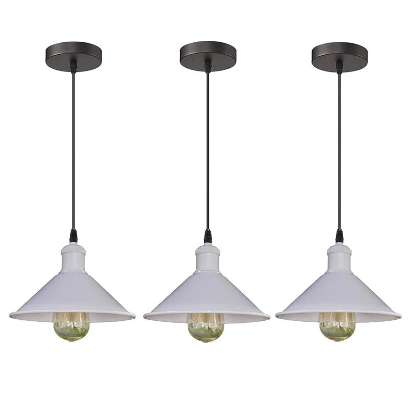 Vintage suspension Loft rétro lustre suspension E27 Base industrielle suspension Edison éclairage domestique pour salon - vue 14 sur 17