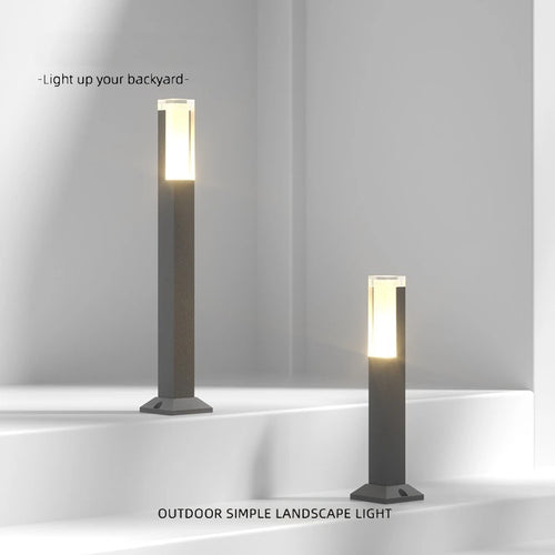 lampe led imperméable moderne pour extérieur en aluminium - vue 2 sur 14