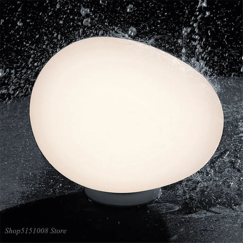 lampe de bureau moderne en verre design créatif décoratif nordique - vue 6 sur 6