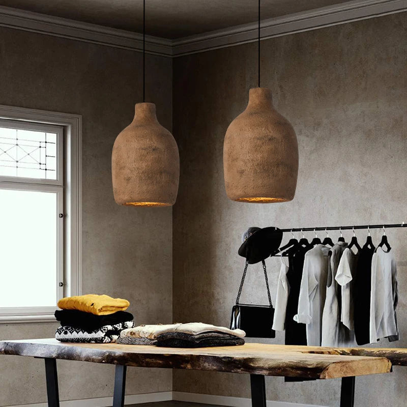 Suspension design nordique nostalgique wabi-sabi droplight - vue 4 sur 8