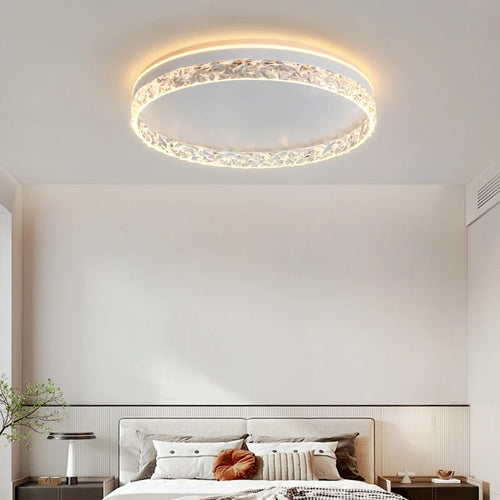 plafonnier moderne luxe diamant design éclairage décoratif intérieur - vue 3 sur 8