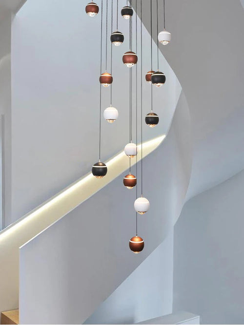 lustre créatif pour éclairage minimaliste et moderne - vue 2 sur 16