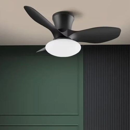 ventilateurs de plafond lumineux avec télécommande et variateur de lumière - vue 2 sur 12