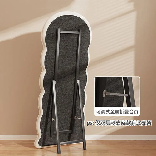 miroir debout design nordique esthétique pour décoration moderne - vue 7 sur 17