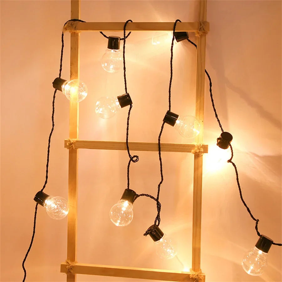 guirlande lumineuse à led pour décoration extérieure festive - vue 5 sur 7