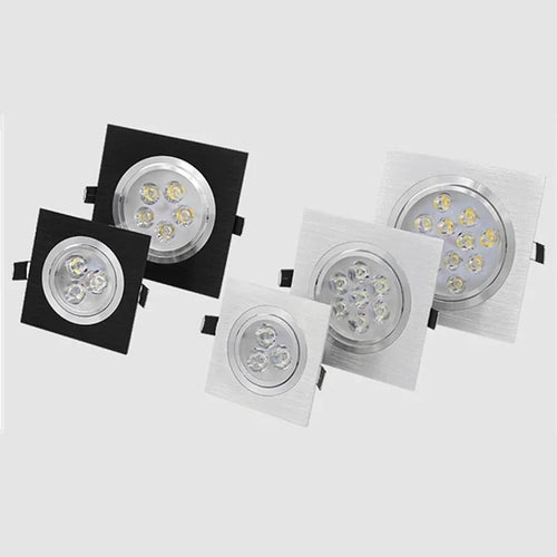 spot led carré à intensité variable pour décoration intérieure - vue 3 sur 8