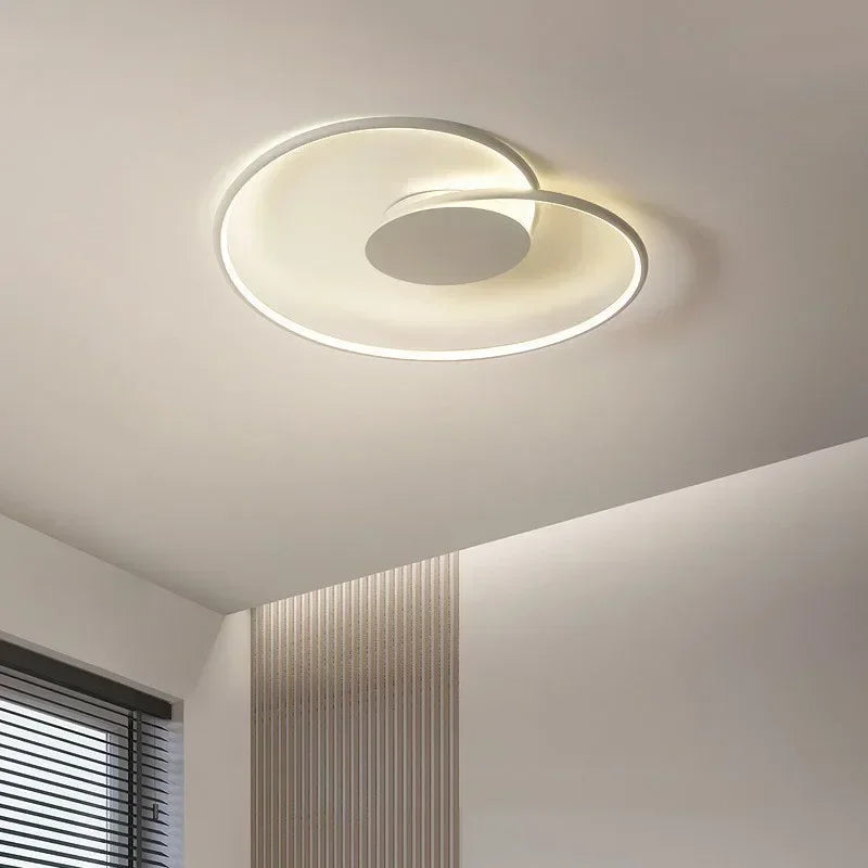 plafonnier led moderne pour décoration intérieure et ambiance chaleureuse - vue 6 sur 20