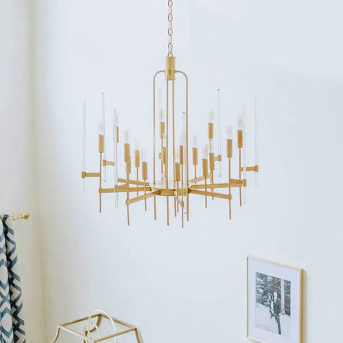 lustre de luxe post-moderne nordique pour restaurant et villa - vue 6 sur 8