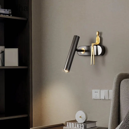 applique murale led minimaliste pour intérieur créatif moderne - vue 2 sur 9