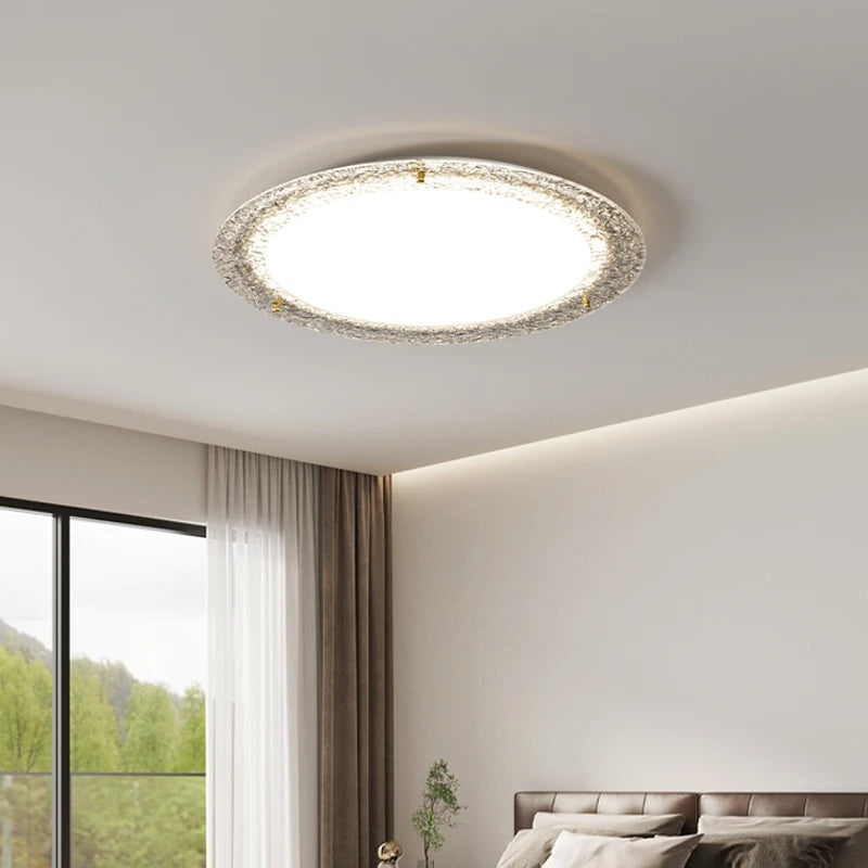 plafonnier led en cristal moderne et luxueux pour intérieur - vue 4 sur 7