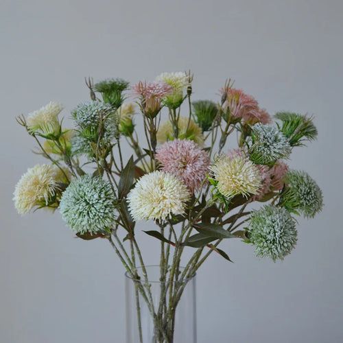 fleurs artificielles pour décoration de mariage et Noël - vue 2 sur 9