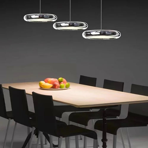 Suspension led décoratif éclairage intérieur moderne - vue 4 sur 9