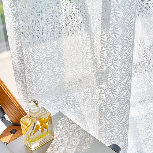 Voilage dentelle style classique léger pour salon chambre - vue 12 sur 12