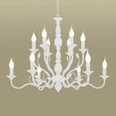 lustre rétro en fer noir style vintage industriel pour éclairage intérieur