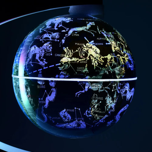 globe flottant à lévitation magnétique avec lumière led décoratif pour tous - vue 4 sur 7
