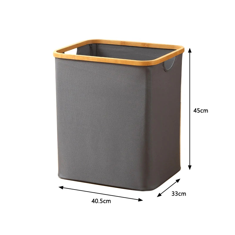 panier à linge pliable avec couvercle en tissu oxford - vue 14 sur 17