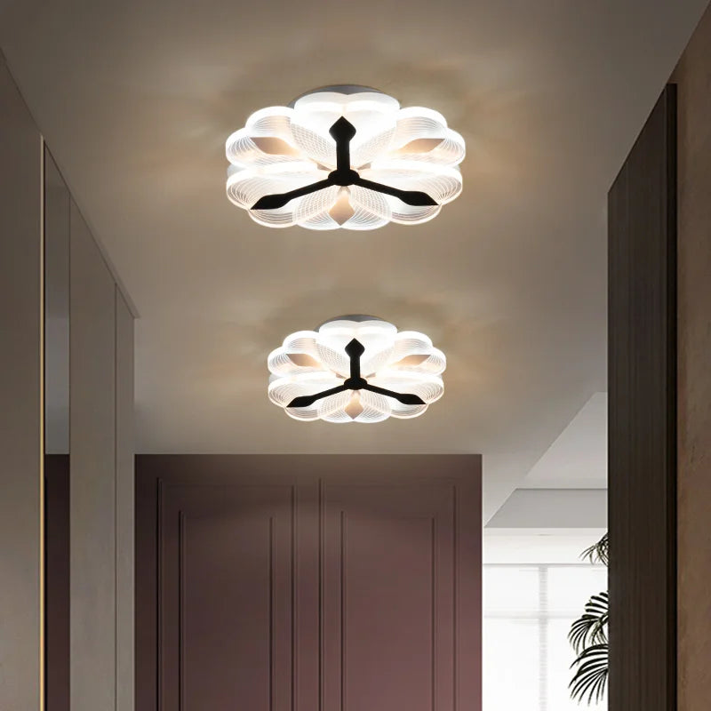 plafonnier led moderne en acrylique pour décoration intérieure - vue 5 sur 10