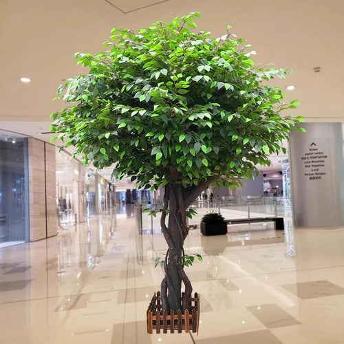 arbre artificiel banyan décoratif pour intérieur et hôtel - vue 11 sur 14