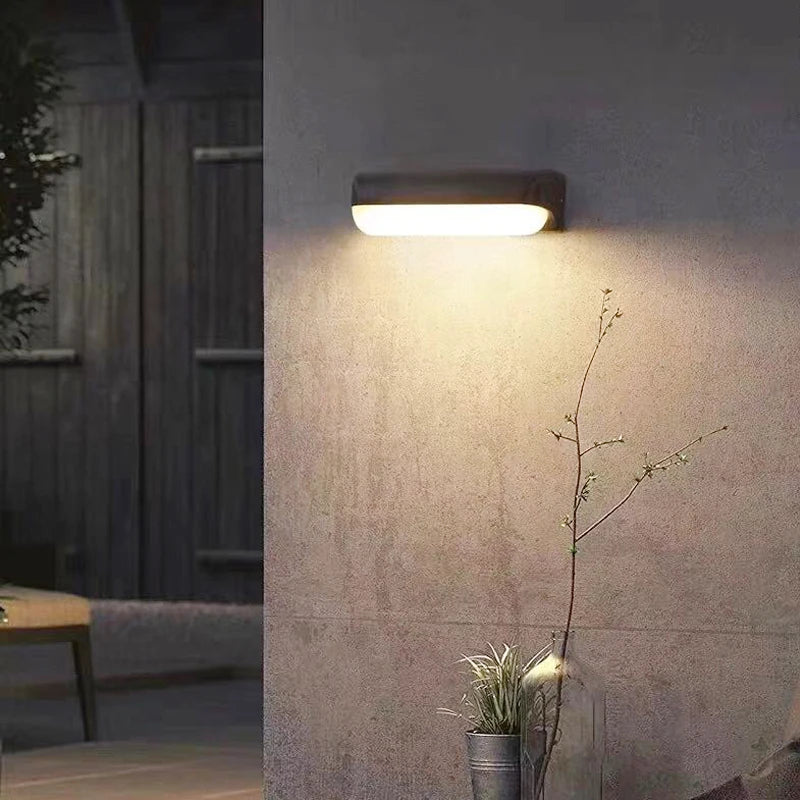 12W 24W courtyard wall light indoor and outdoor wall sconce lamp beautiful design fantastic garden lawn led lighting - vue 1 sur 8