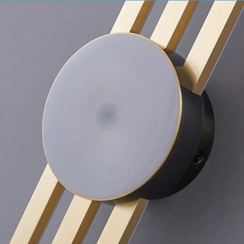 applique murale led minimaliste en laiton pour restaurant - vue 7 sur 18