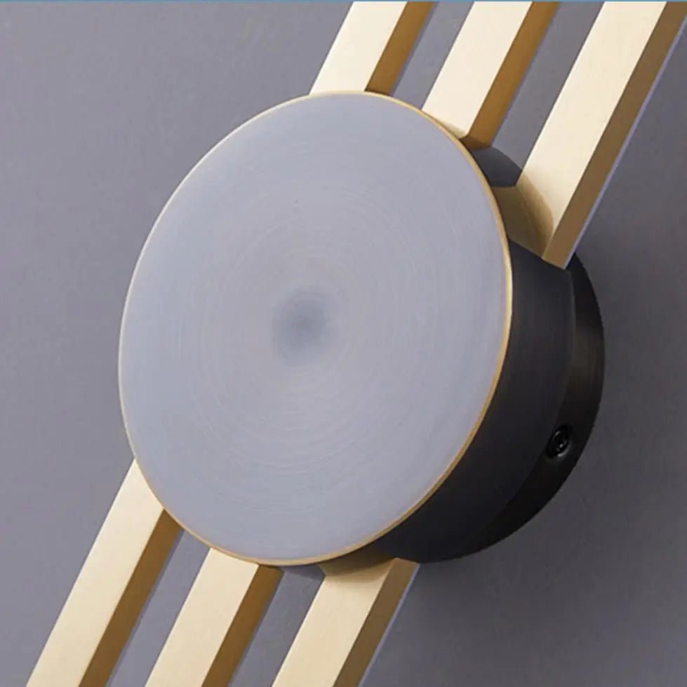 applique murale led minimaliste en laiton pour restaurant - vue 6 sur 18