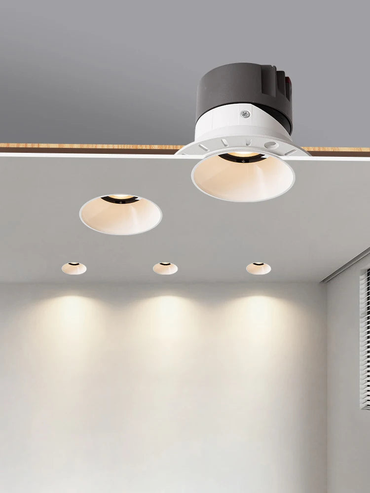 spot led intégré 	tuya zigbee réglable sans bordure - vue 4 sur 7