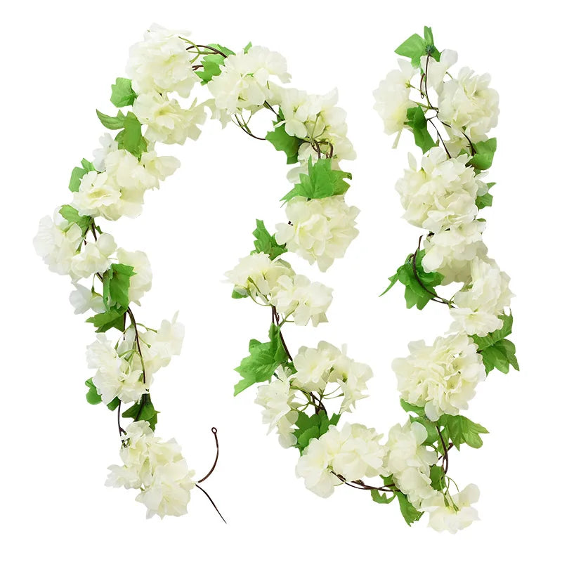 guirlande de glycine artificielle pour décoration florale et festive - vue 29 sur 32