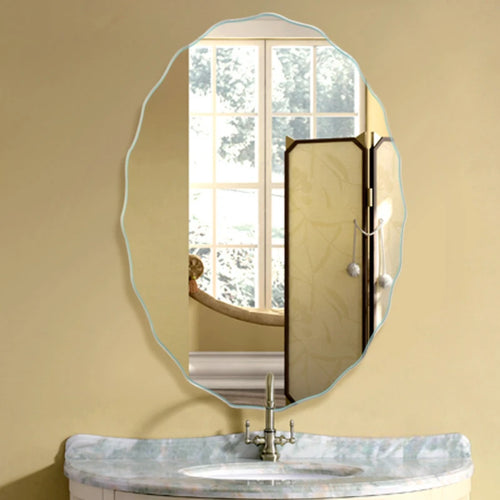 miroirs décoratifs ovales en macramé pour décoration intérieure - vue 7 sur 6