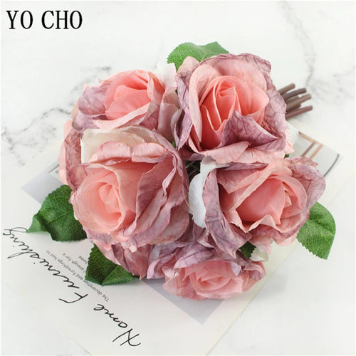 lot de 5 pivoines artificielles pour mariage et décoration intérieure - vue 18 sur 18