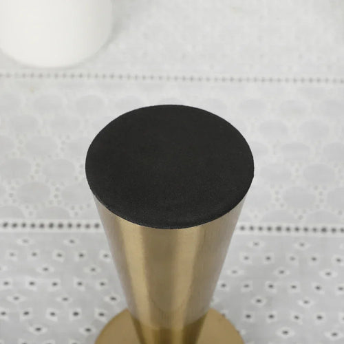 lot de 3 bougeoirs en métal pour décoration mariage et cadeaux luxe - vue 4 sur 6
