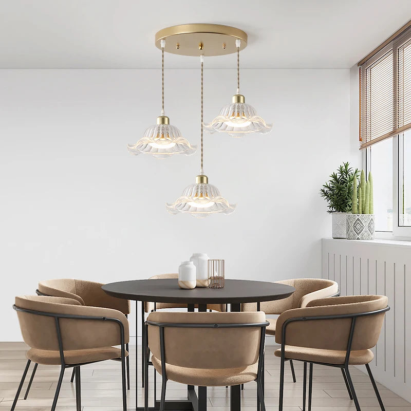 suspension en verre moderne pour décoration intérieure élégante - vue 3 sur 10
