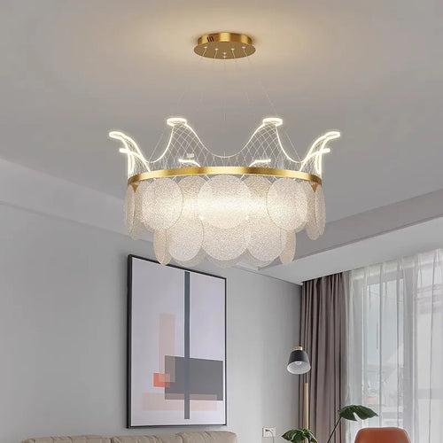 lustre d'éclairage intérieur pour salon et salle à manger - vue 3 sur 9