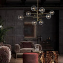 lustre led moderne design nordique pour un éclairage intérieur élégant