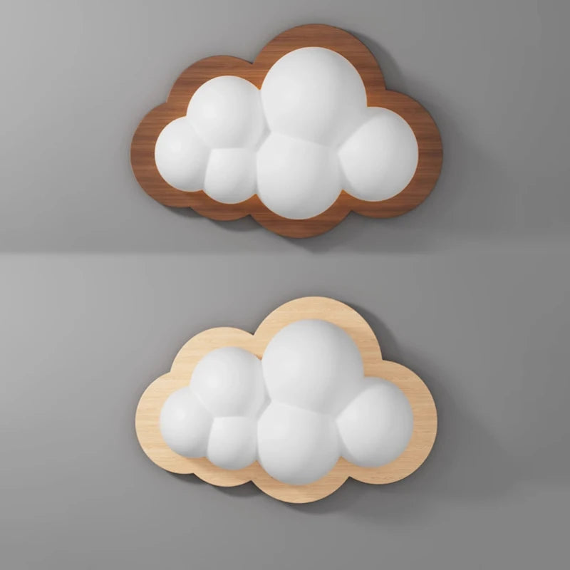 applique murale nuage décorative pour chambre d'enfant - vue 6 sur 10