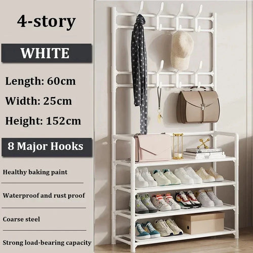 étagère à chaussures multifonction pour rangement et séchage - vue 12 sur 11