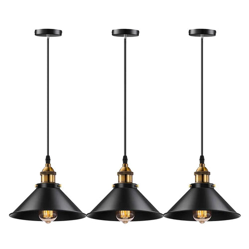 Vintage suspension Loft rétro lustre suspension E27 Base industrielle suspension Edison éclairage domestique pour salon - vue 13 sur 17