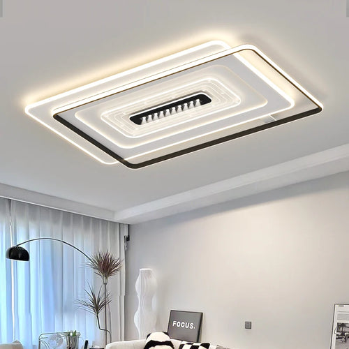 plafonnier led nordique pour intérieur et ambiance chaleureuse - vue 6 sur 14