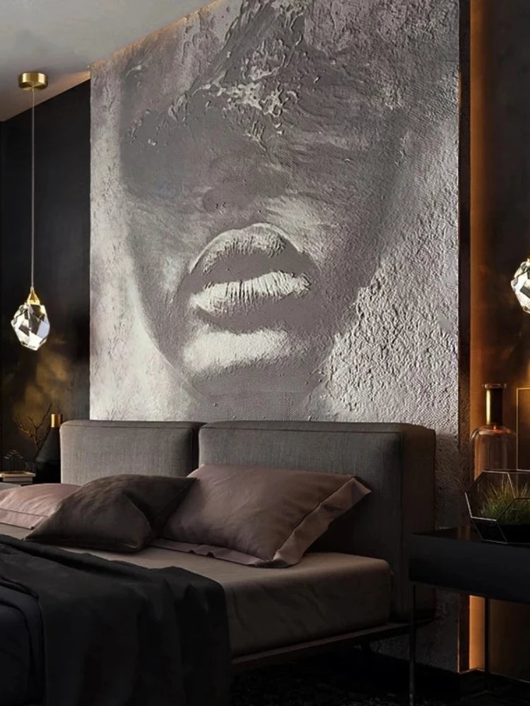 lustre en cristal nordique led pour intérieur - vue 3 sur 10