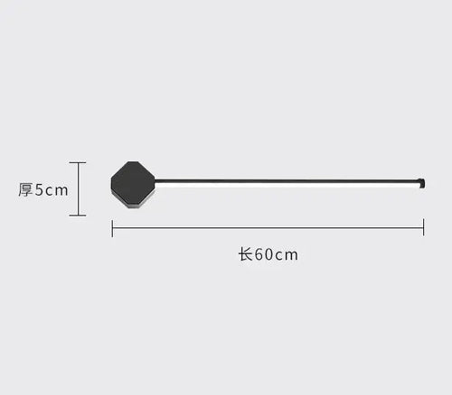 lampe de vanité led aluminium pour miroir et maquillage moderne - vue 9 sur 9