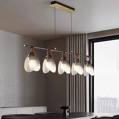 Lustre design led suspendues moderne décoratif intérieur - vue 3 sur 8