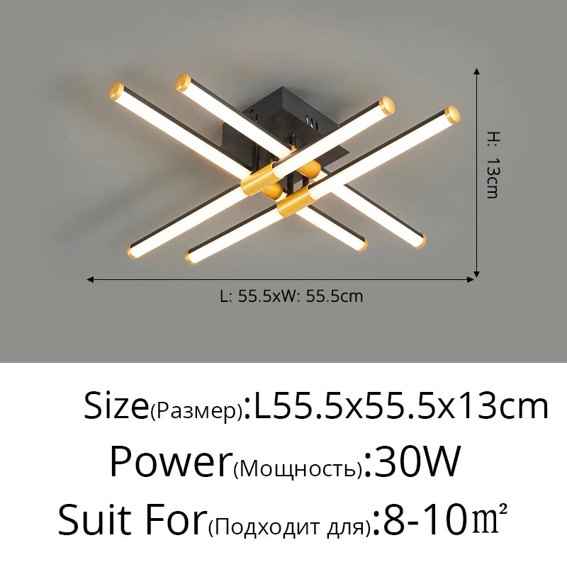 led plafonnier luminaire intérieur chambre salon hall cuisines